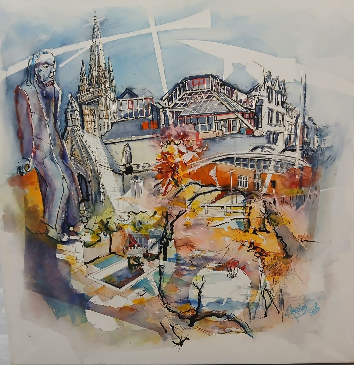 57e Salon de peinture du Léon : prix du public et prix des scolaires